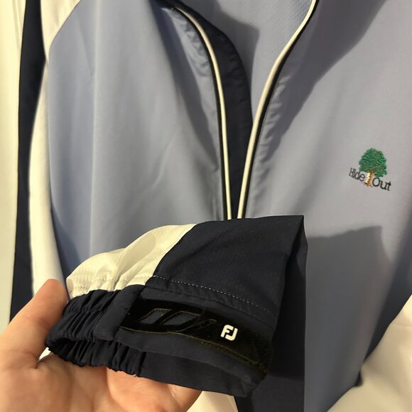 FootJoy FJ‎ Men's XL Hideout Golf Quarter Zip Windbreaker Jacket - Picture 5 of 10